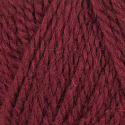 Garn Sportsragg, 50g, Mörk Vinröd 555