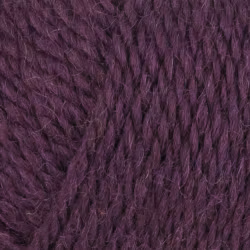 Garn Sportsragg, 50g, Mörk lila 578