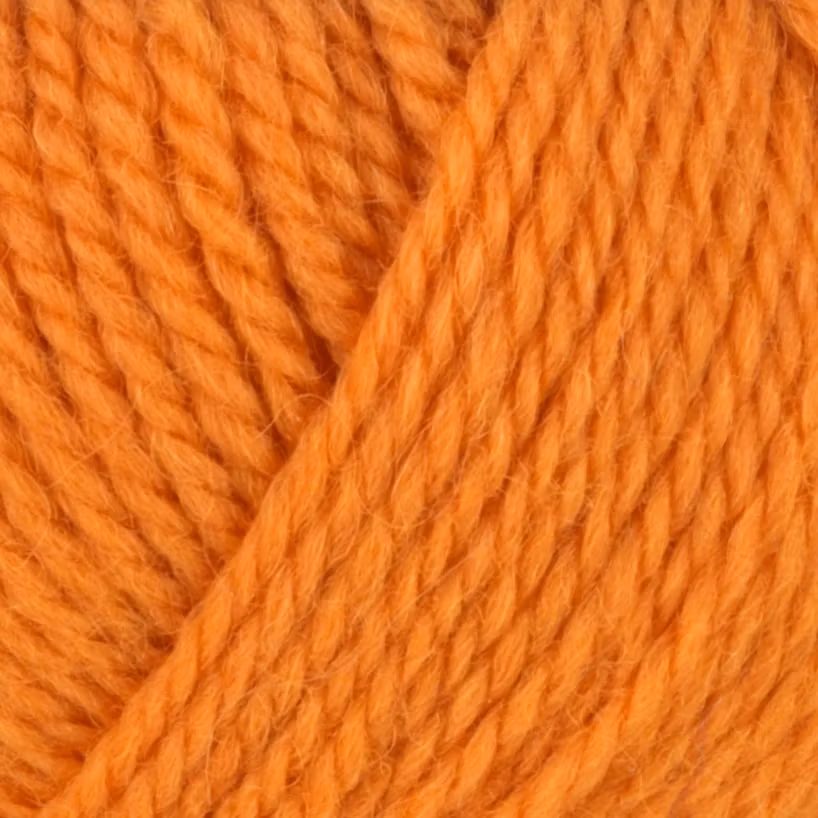 Garn Sportsragg, 50g, Mörk gul 544