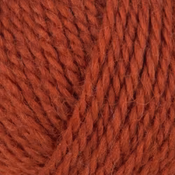 Garn Sportsragg, 50g, Orangebrun 543