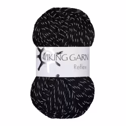 Garn Reflex, 50g, Svart 403