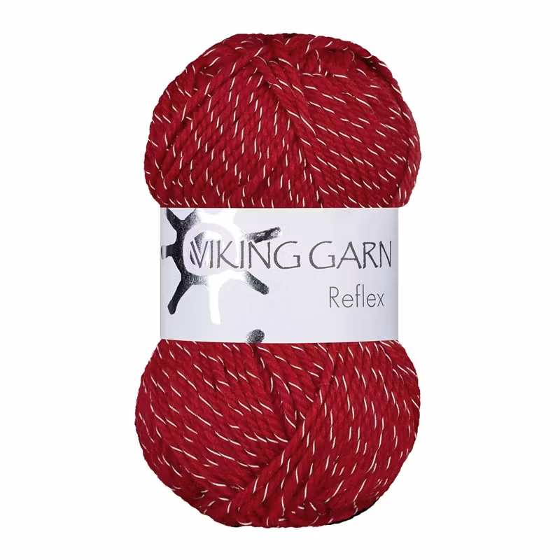 Garn Reflex, 50g, Röd 460