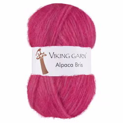 Garn Alpaca Bris, 50g, Cerise 362