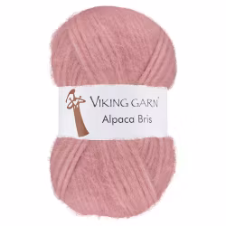 Garn Alpaca Bris, 50g, Gammelrosa 374