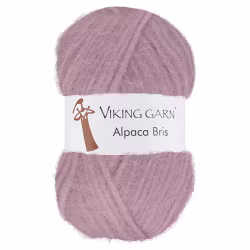Garn Alpaca Bris, 50g, Ljus Lila 367