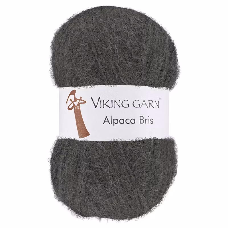 Garn Alpaca Bris, 50g, Dammig Olivgrön 339