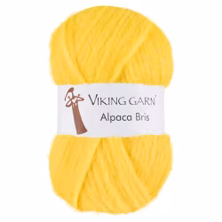 Garn Alpaca Bris, 50g, Citrongul 344