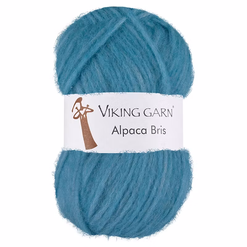 Garn Alpaca Bris, 50g, Ljus Turkos 328