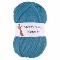 Garn Alpaca Bris, 50g, Ljus Turkos 328