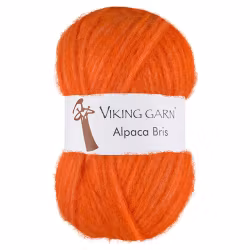 Garn Alpaca Bris, 50g, Orange 371