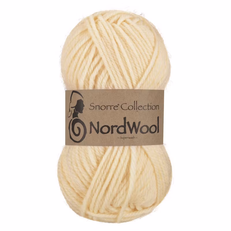 Snorre Collection Nordwool, 50g, 102 Naturvit
