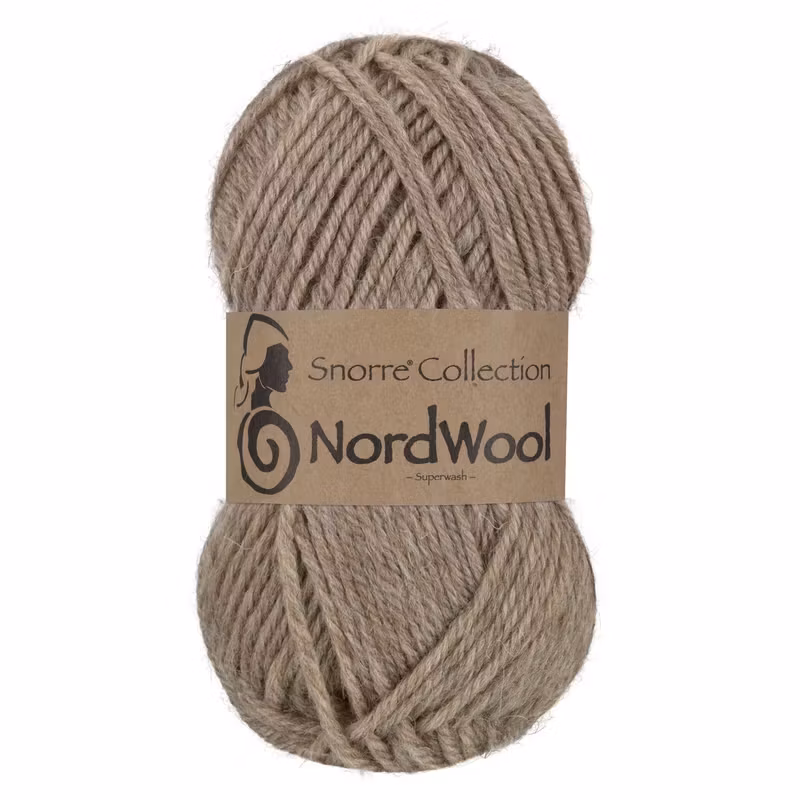 Snorre Collection Nordwool, 50g, 105 Beigemelerad