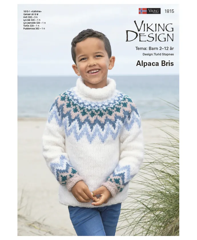 Viking Garn Mönsterkatalog 1815 - Alpaca Bris
