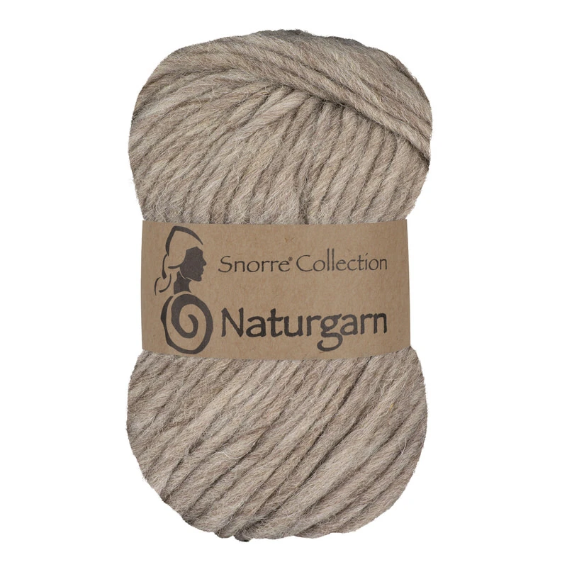 Snorre Collection Naturgarn, 50g, 607 Beige