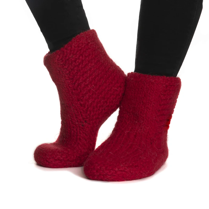 Snorre Collection Naturgarn, 50g, 650 Röd