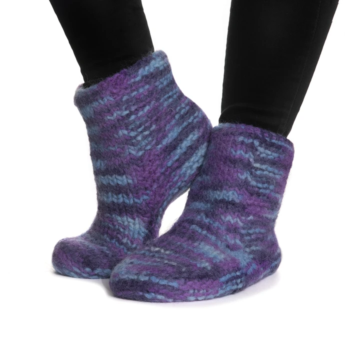 Snorre Collection Naturgarn, 50g, 670 Turkos/lila