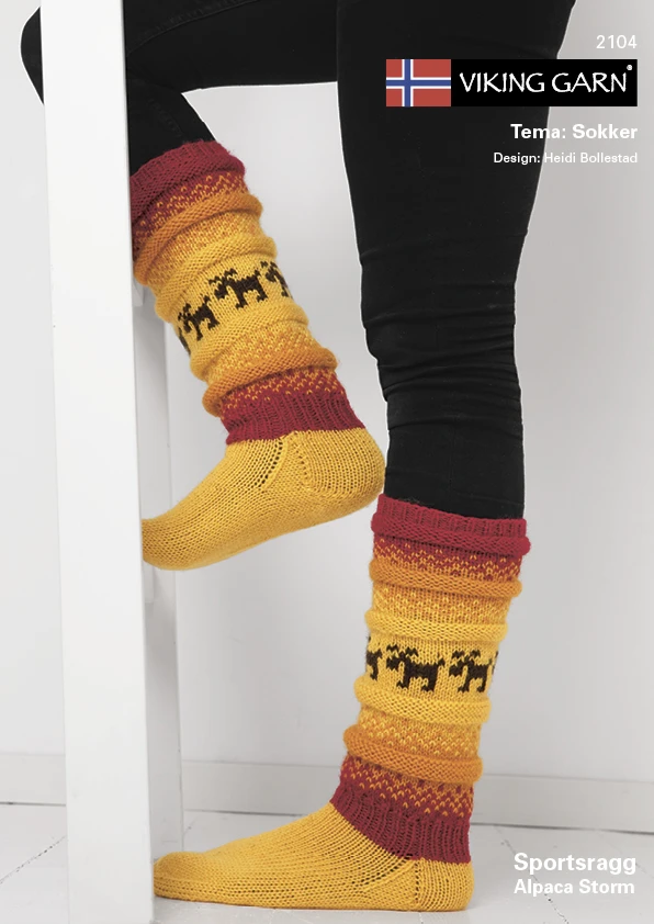 Viking Garn Mönsterkatalog 2104 - Sportragg