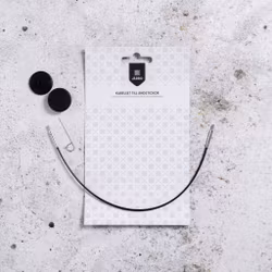 Järbo Svart kabel 20 cm