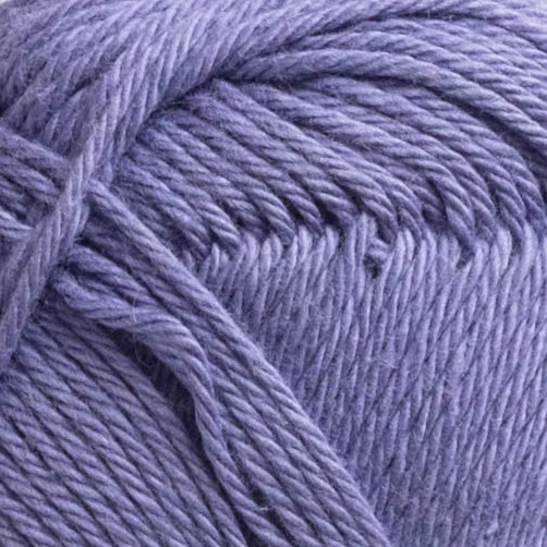 Närbild på Nova Eko 210 Purple – kulör och struktur i omerceriserad bomull