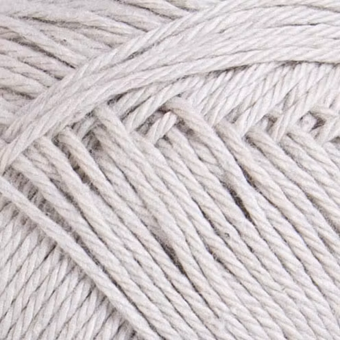 Närbild på Nova Eko 230 Greyish – kulör och struktur i omerceriserad bomull