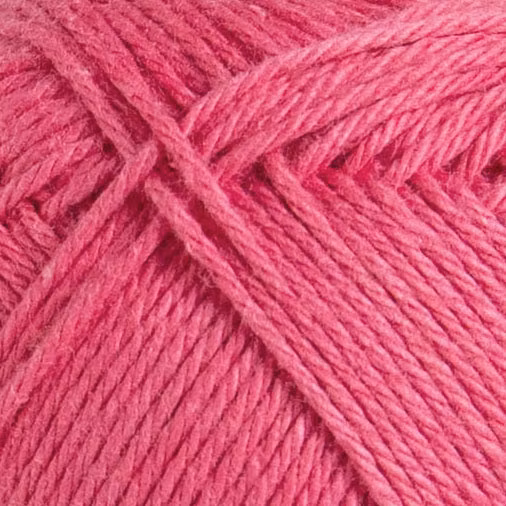 Närbild på Nova Eko 252 Berry Nice – kulör och struktur i omerceriserad bomull