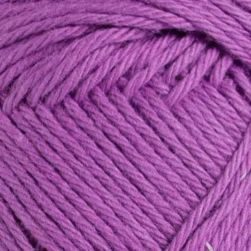 Närbild på Nova Eko 257 Velvet Juice – kulör och struktur i omerceriserad bomull