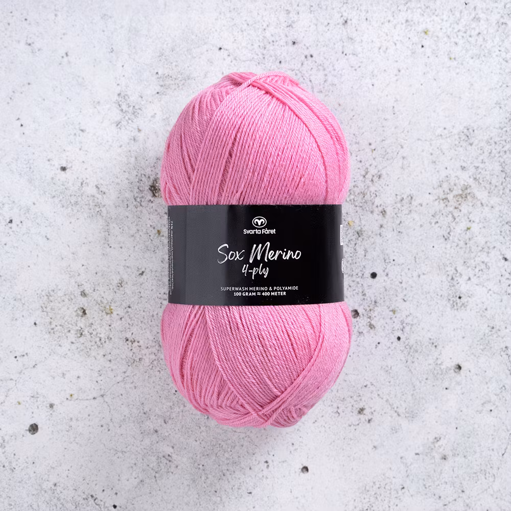 Svarta Fåret Sox Merino 4 ply Starlet 100g nystan sockgarn