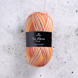 Svarta Fåret Sox Merino 4 ply, 100g Hi NRG