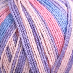 Svarta Fåret Sox Merino 4 ply, 100g Bubblegum Pop