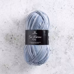 Svarta Fåret Sox Merino 4 ply, 100g New Wave