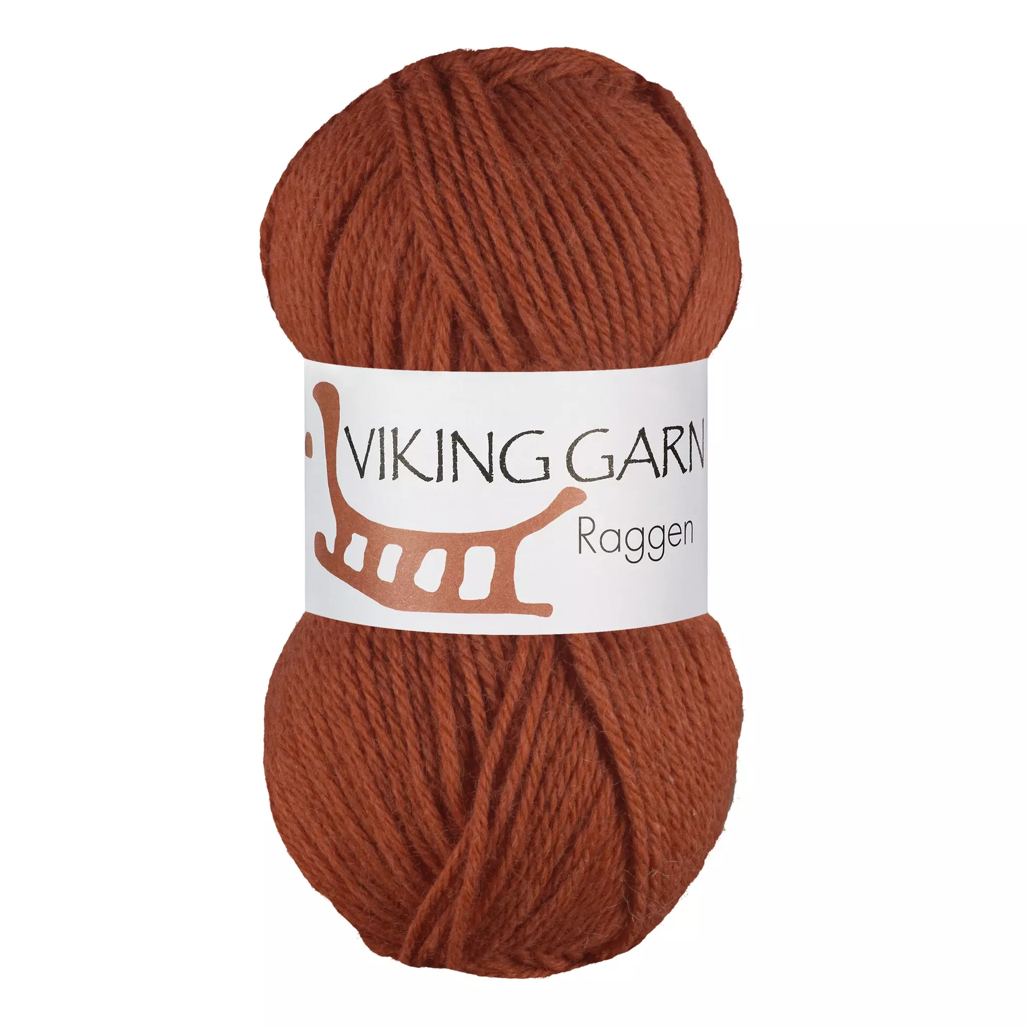 Viking Garn Raggen 150g färg 751 rost nystan sockgarn