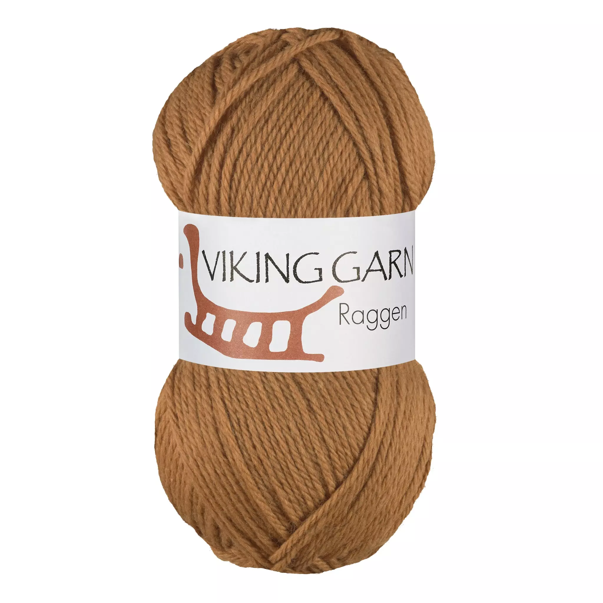 Viking Garn Raggen 150g färg 753 cognac nystan sockgarn