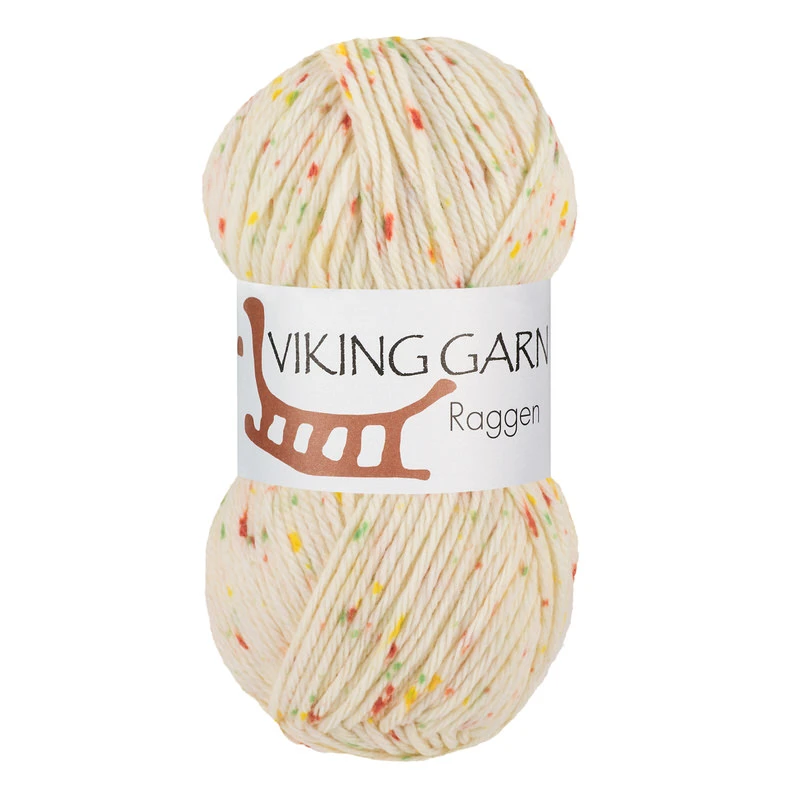 Viking Garn Raggen 150g Tuttifrutti print, 790