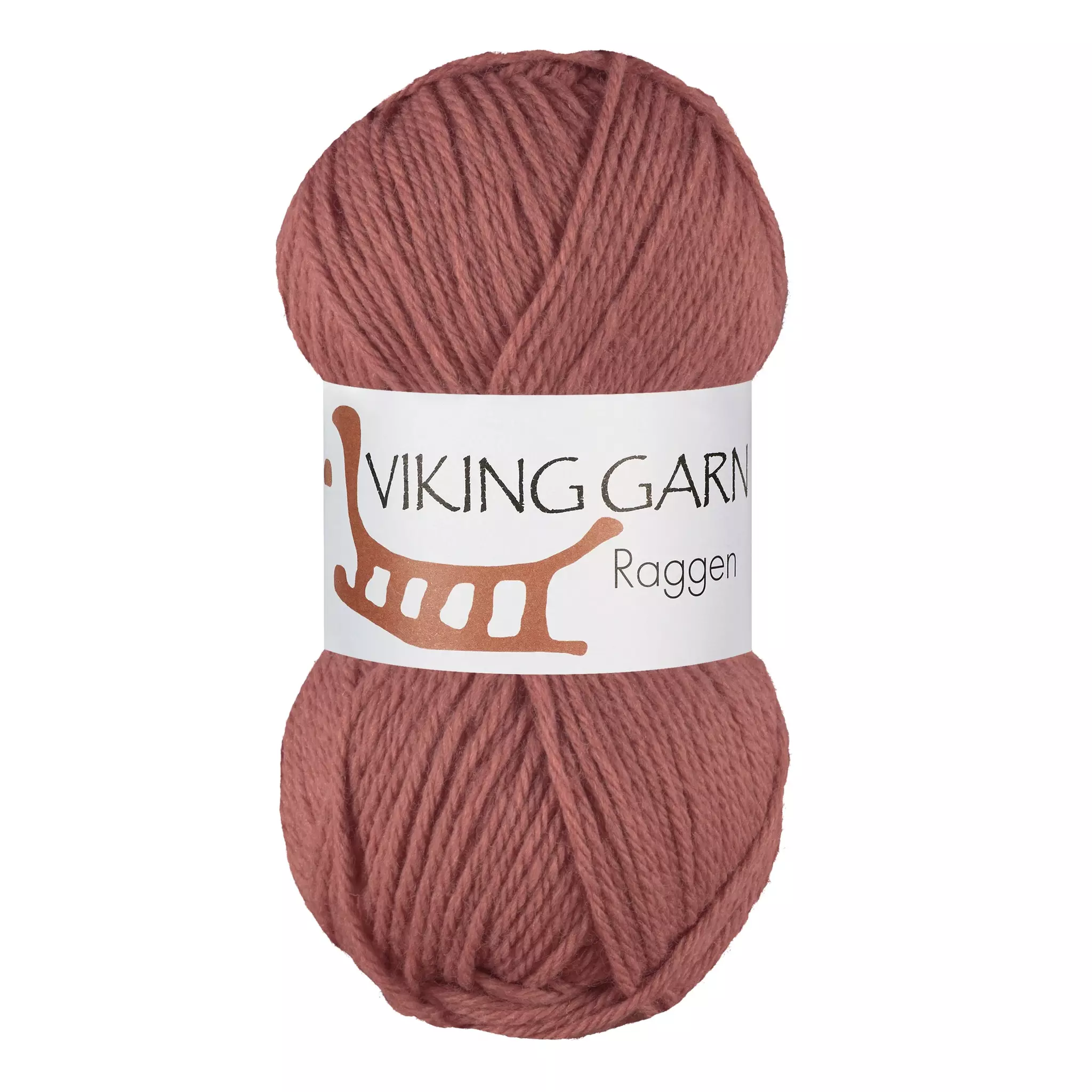 Viking Garn Raggen 150g färg 793 gammelrosa nystan sockgarn