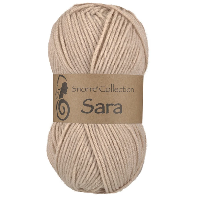 Snorre Collection Sara 50g – 906 Sand (nystan)