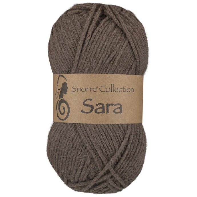 Snorre Collection Sara 50g – 908 Brun (nystan)
