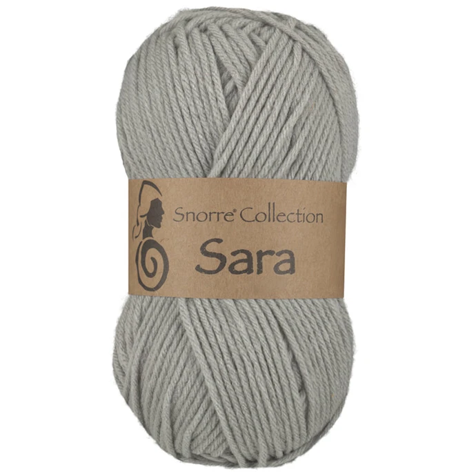 Snorre Collection Sara 50g – 915 Grå (nystan)