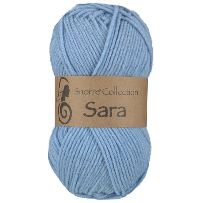 Snorre Collection Sara, 50g, 920 Ljusblå