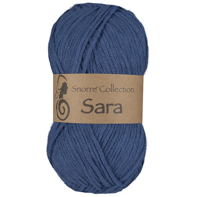Snorre Collection Sara 50g – 927 Jeansblå (nystan)