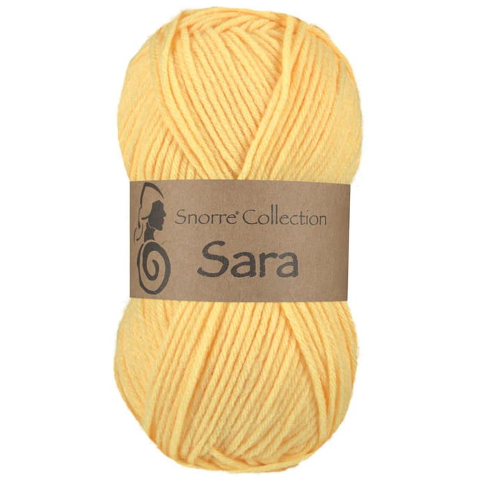 Snorre Collection Sara, 50g, 945 Gul