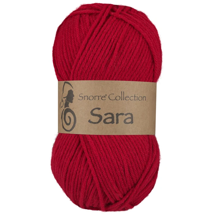 Snorre Collection Sara, 50g, 965 Röd