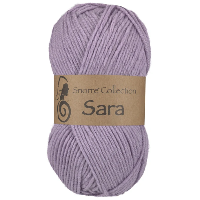 Snorre Collection Sara, 50g, 967 Ljuslila