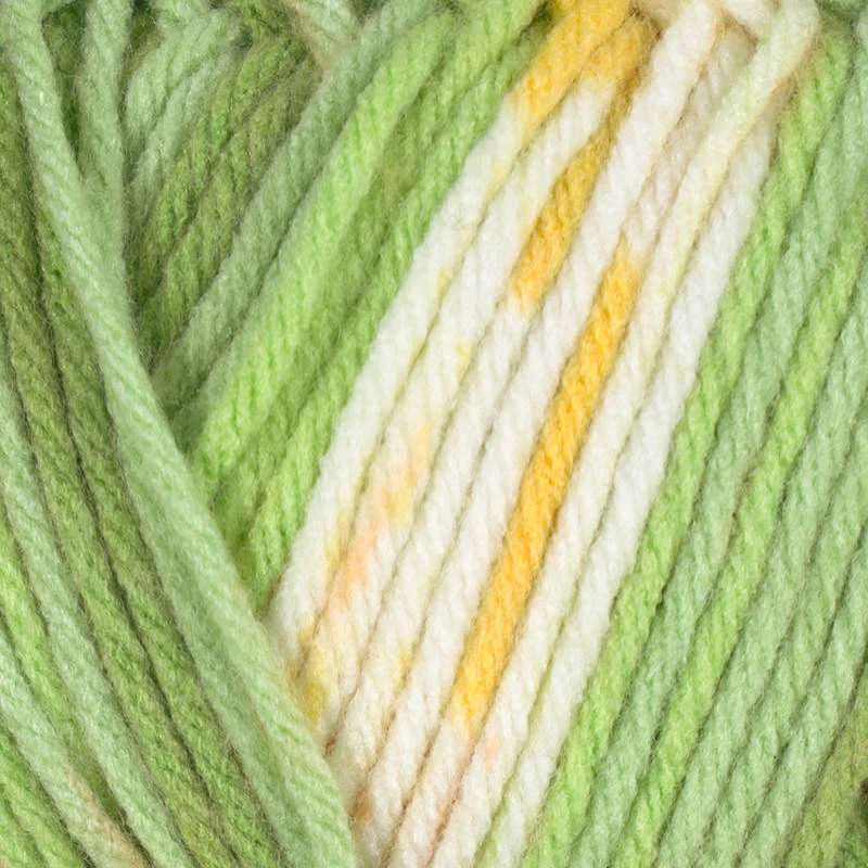 Snorre Collection Sara Multi, 50g, 932 Grön/Orange