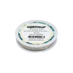 Elastisk tråd genomskinlig 0,8 mm – 10 m