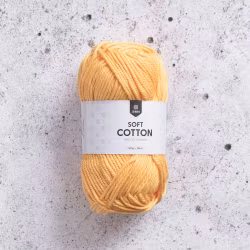 Järbo Soft Cotton, 8824, Sunny Yellow, 50g