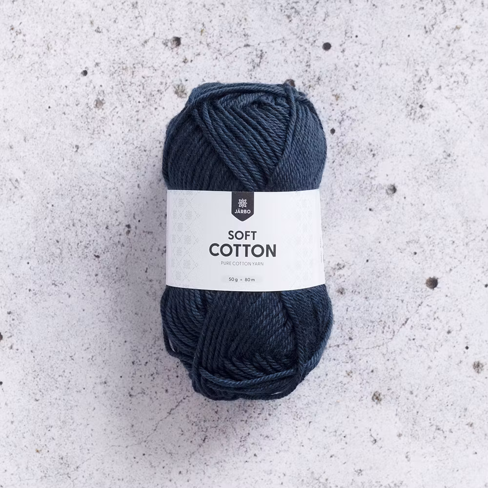 Järbo Soft Cotton, 8829, Navy Blue, 50g