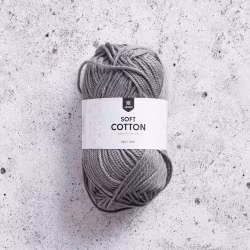 Järbo Soft Cotton, 8836, Stone Grey, 50g