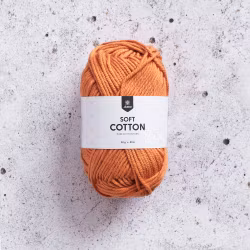 Järbo Soft Cotton, 8845, Orange, 50g