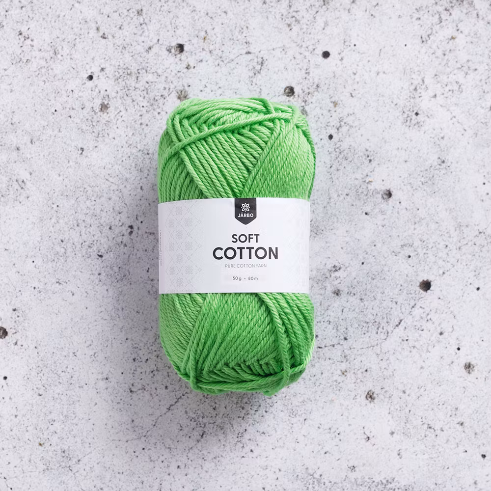 Järbo Soft Cotton, 8847, Lime, 50g