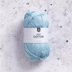 Järbo Soft Cotton, 8849, Paled Blue, 50g
